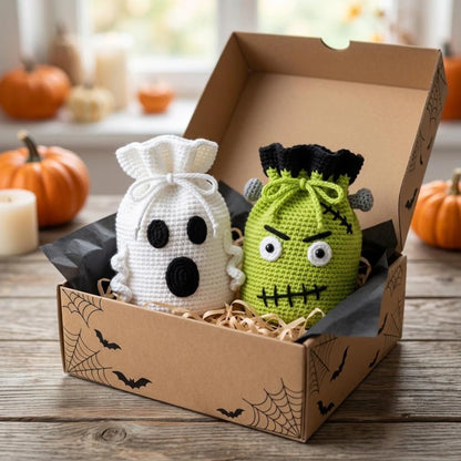 Halloween Crochet Treat Bag Pattern PDF