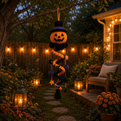 Halloween Crochet Spiral Pattern Bundle – 4 Designs