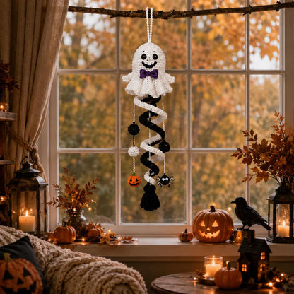 Halloween Crochet Spiral Pattern Bundle – 4 Designs