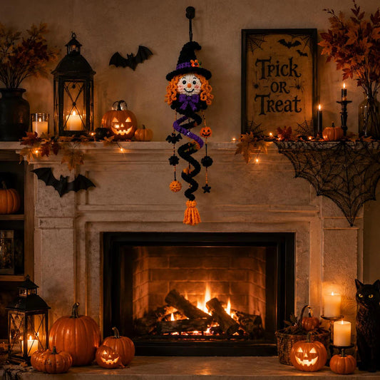 Halloween Crochet Spiral Pattern Bundle – 4 Designs