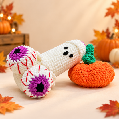 Cheeky Halloween Ghost Crochet Pattern