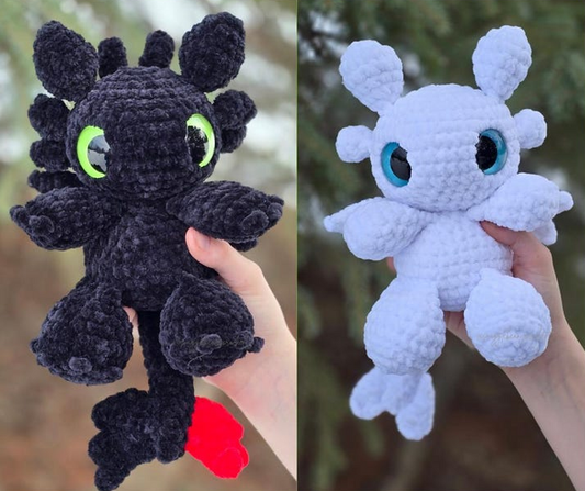 Baby Light Dragon Crochet Pattern