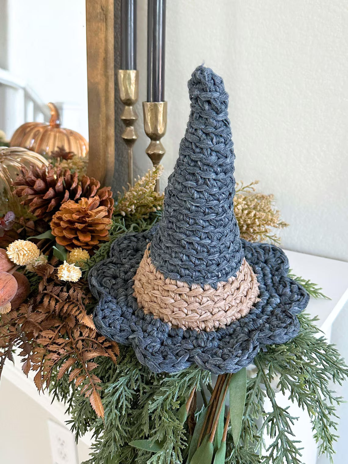 Chunky Crochet Witch Hat Pattern –  2 Size