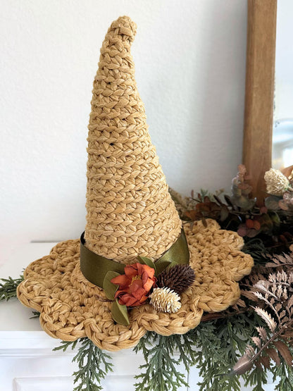 Chunky Crochet Witch Hat Pattern –  2 Size