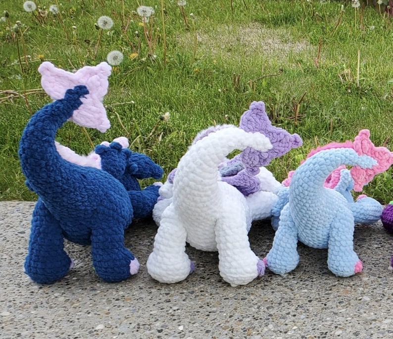 Playful Dragon Crochet Pattern