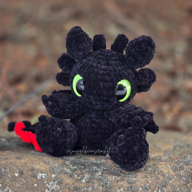 Baby Light Dragon Crochet Pattern
