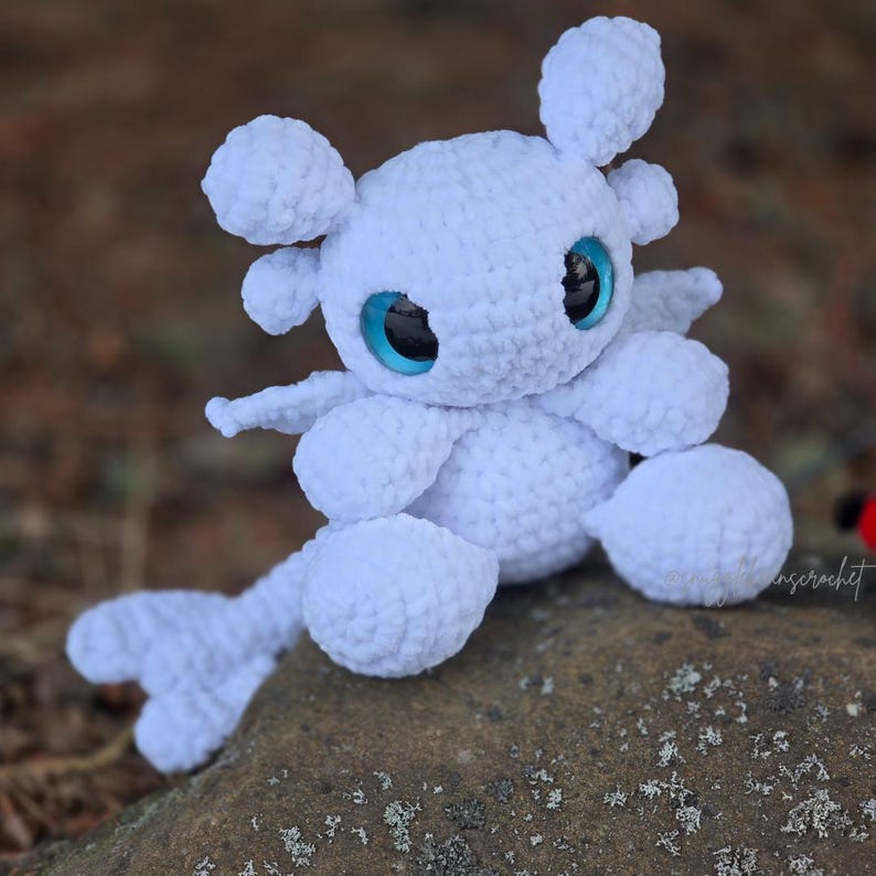 Baby Light Dragon Crochet Pattern