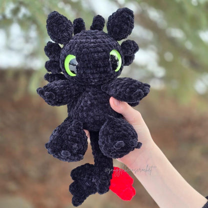 Baby Light Dragon Crochet Pattern